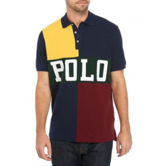 Polo Ralph Lauren Other - POLO BY RALPH LAUREN CLASSIC FIT COLOR BLOCK POLO